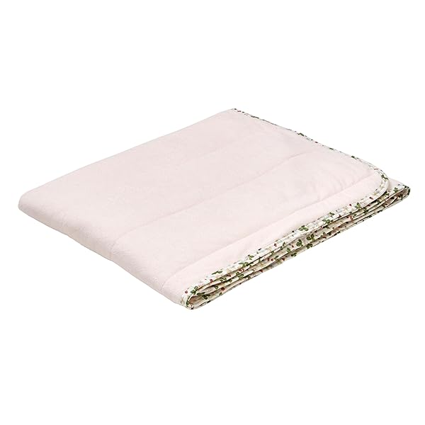 【 】 敷きパッド シングル ウェッジウッド ワイルド ストロベリー 洗える パイル・詰め物 綿100％ さらっと 爽やか やわらか パイル リバーシブルで使える ズレにくい 四隅ゴム付き ピンク CM05800600