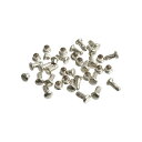 両面カシメ ミニサイズ シルバー φ3.5mm 20個入 F3-121-20 手芸用品 手芸材料 カシメ