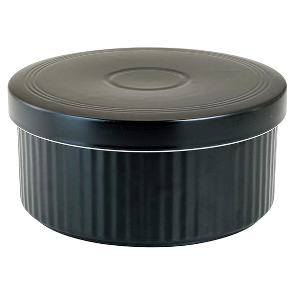 CtoC JAPAN Select 一人暮らし 食器 おひつ レンジ対応 3合 ブラック 1500cc φ 19cm x 9cm 日本製