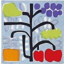 ふろしき 70 鈴木マサル アクアドロップ FRUIT FARM ライトブルー 70cm ポリエステル 撥水加工