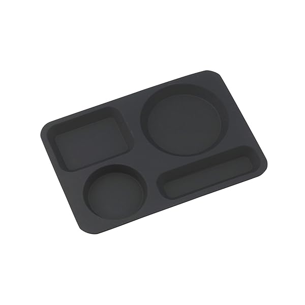 18-8ステンレス カフェトレイ ブラック 406661