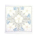 刺しゅうキット 『手縫いの花ふきんキット SASHIKO WORLD Hawaii プルメリア KSW-002』