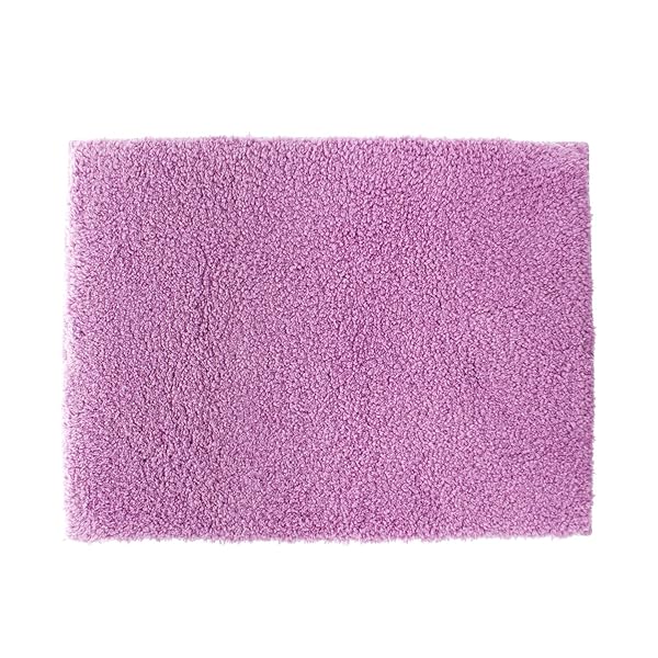 浴室足ふきマット ローズピンク 約45cm×60cm エンジェルステップ バスマット(3)