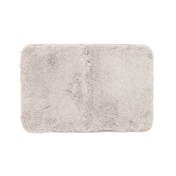 フロアマット バスマット 41×60.5 エントランスマット 吸収マット 滑り止めマット 足ふきマット【LIGHT GRAY】