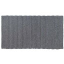 乾度良好 カララカせんめんマット 約50×90cm グレー (吸水 速乾 抗菌 防臭 乾燥機可 洗面マット プリス PLYS 足ふきマット バスマット)