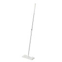 ワンタッチ取付けクリップワイパー ( 伸縮 75~110cm ) ぞうきんもシートも使える 新立体クッション