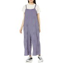 サロペットパンツ プラム BL BLUE フリーサイズ