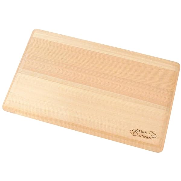 産業 まな板 軽量 木製 ひのき 日本製 防カビ 撥水加工 (中) 33cm