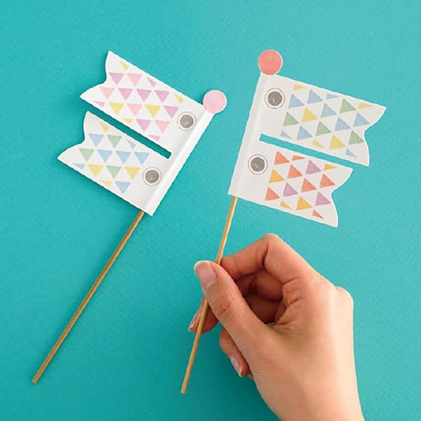 ラッピングピック 子どもの日 7.8×8.5(全長20)cm こいのぼり 10本 CD-WPC1 [2]