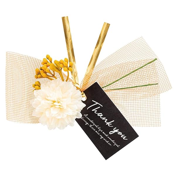 ワイヤータイ 16×12cm 白 10個 フルリール アレンジ 造花 ナチュラル ZAR-YT1