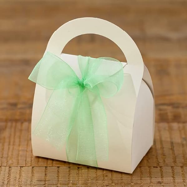 リボン 3.8cm幅×30m巻 ミントグリーン 1巻 オーガンジーリボン OR3819 [2]