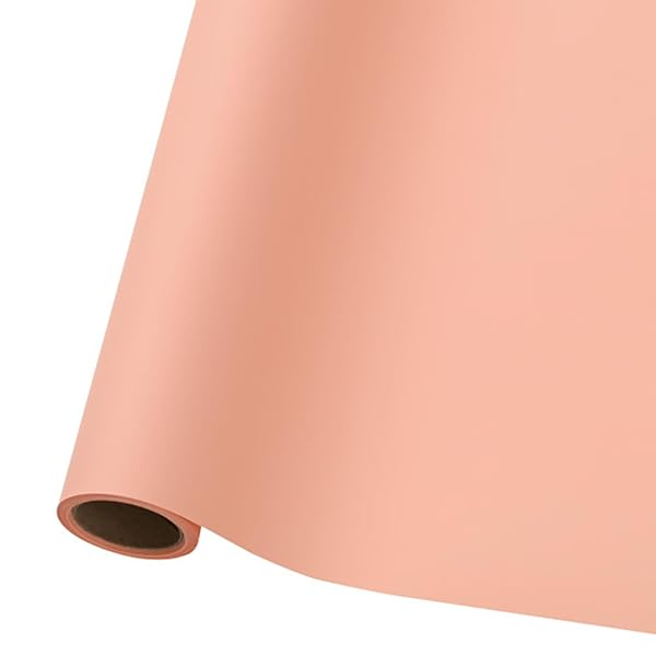 樂天商城 - ラッピングカラーPPロール サーモンピンク W50cm×13M巻 1巻 ブーケ 花束 WRP-RO6