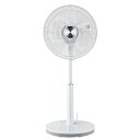 扇風機 リビング型 フルリモコン式 ホワイト 30cm GF-324FR-W