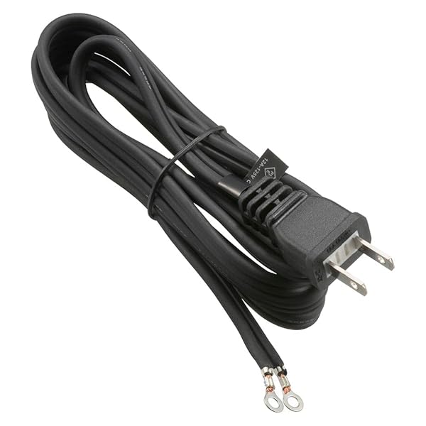 電機 プラグ付き耐熱コード 補修用 2m HS-HT1-02 06-5347