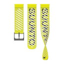 22MM ATHLETIC 5 シリコンストラップ LEMON YELLOW S+M