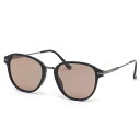偏光サングラス BW-022 BW-0220C マットブラック HC-BROWN ポップアップレンズ