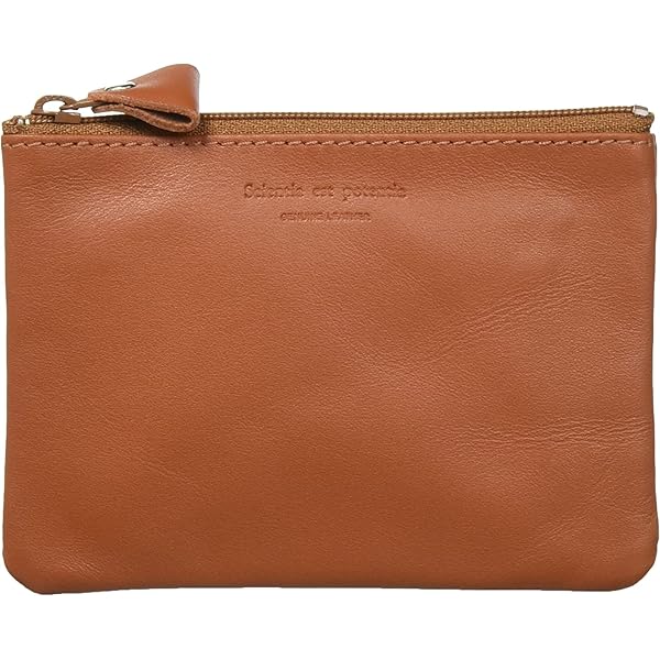 ノワールOPポーチ キャメル NSL-2812CML 小物入れ キーケース 本革 カラフルレザー