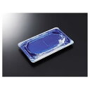 フードパック 使い捨て BCF宝台 20-12 渚B-BK 身 50個入り 青と白 約2.2×12×19.5cm 13789