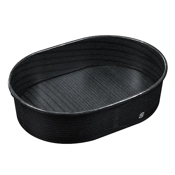 紙製容器 ペーパーコップK9161H 黒木目 (165×121×41mm) 100枚入