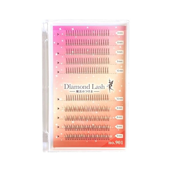 NEW DiamondLash ワンホンラッシュシリーズ 部分つけまつげ (no.901 (8mm～10mm))