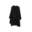 レインポンチョ 総柄 レディース ブランド おしゃれ かっぱ 通勤 通学 収納袋付き 06003209