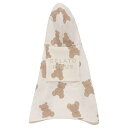 CAT&DOG レインポンチョ PAGG242573 BRW L