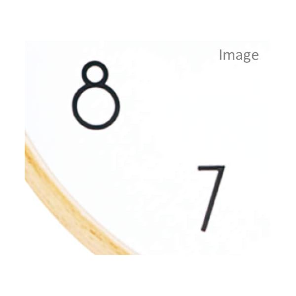 掛け時計 CAMPAS キャンパス ウォール クロック L ホワイト 4×31×31cm [2]
