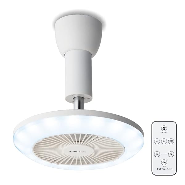 【現行モデルは風量アップ】 サーキュライト ソケットシリーズ 引掛けモデル 昼白色 60W相当 風量3段階..