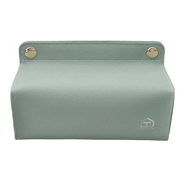 ヘミングス ティッシュケース tente midi プレーン ハーフサイズティッシュケース ミント 約11×15.5×5...