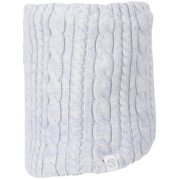 ネックウォーマー スノーボード スキー 【ニット、フリース、ボアの三層構造/ドローコードでサイズ調整可】 フリーサイズ NP-6406 BL