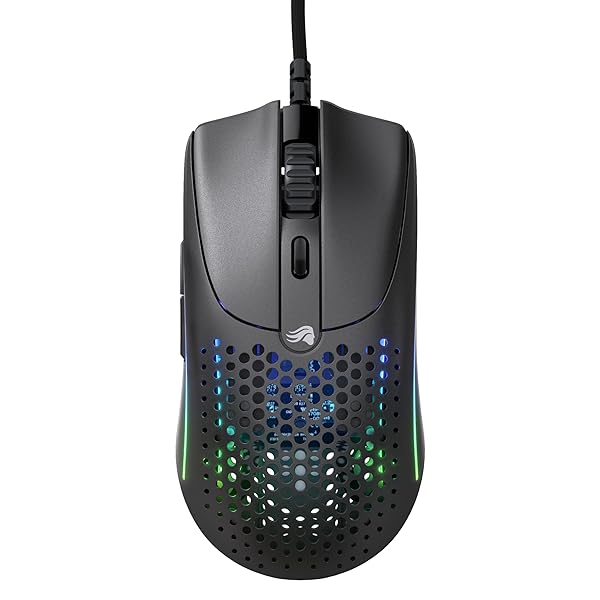 Model O 2 Wired Black 超軽量 49g RGB LED搭載 有線 ゲーミングマウス ブラック GLO-MS-OV2-MB MS665