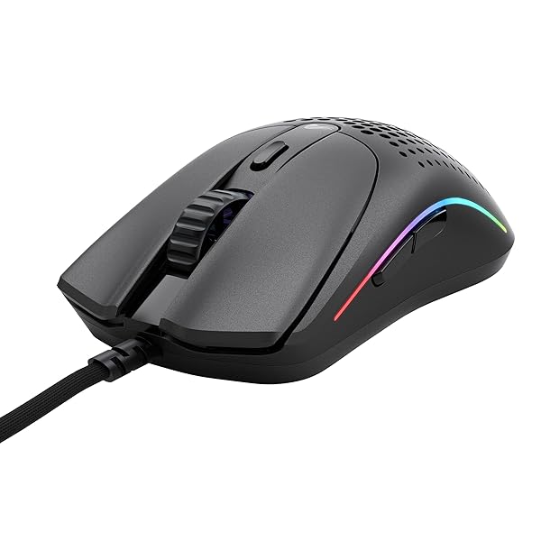 Model O 2 Wired Black 超軽量 49g RGB LED搭載 有線 ゲーミングマウス ブラック GLO-MS-OV2-MB MS665