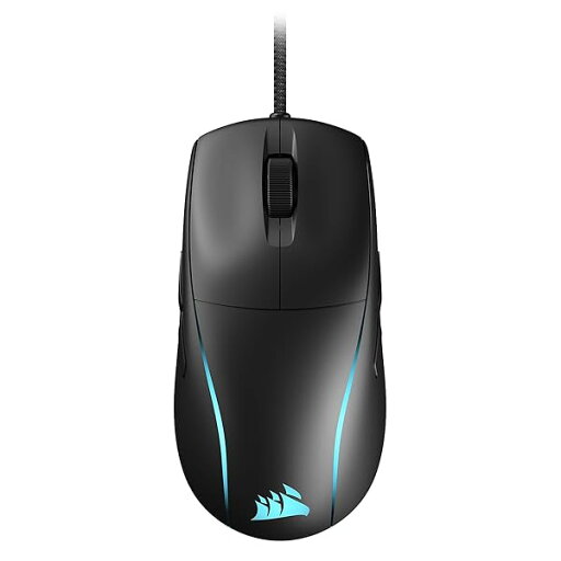 M75 軽量 RGB ゲーミングマウス 両手利き 74g 26000 DPI iCUE対応 QUICKSTRIKEボタン搭載 FPS向け ブラック CH-930D010-AP M75 軽量 RGB ゲーミングマウス 両手利き 74g 26000 DPI iCUE対応 QUICKSTRIKEボタン搭載 FPS向け ブラック CH-930D010-AP