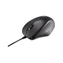BUFFALO 有線IRLEDマウス 3ボタン ブラック BSMRU21BK