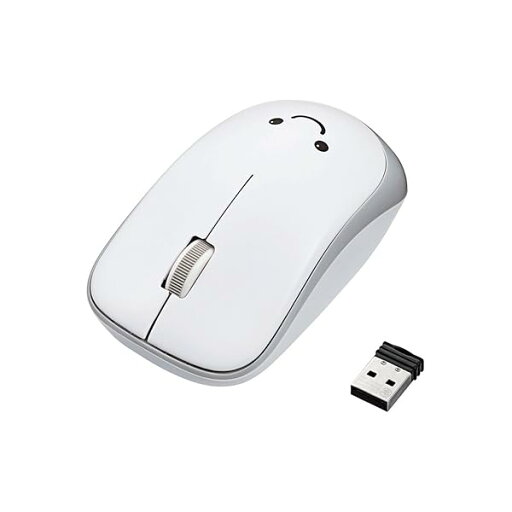 マウス ワイヤレス (レシーバー付属) Mサイズ 3ボタン IRセンサー 省電力 ホワイト M-IR07DRWH マウス ワイヤレス (レシーバー付属) Mサイズ 3ボタン IRセンサー 省電力 ホワイト M-IR07DRWH