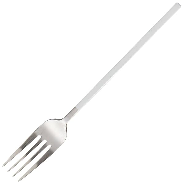 エッジライン パスタフォーク ホワイト 幅2.3×全長19cm 食器洗浄機対応 T-935729