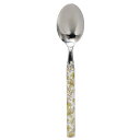 北欧柄カトラリー Chou Chou Cutlery Series デザートスプーン クローバー グリーン 080789