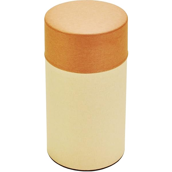 茶筒 パレットポット だいだい L 日本製 797042