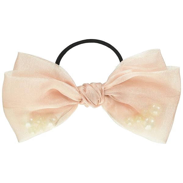 スノー リボン ヘアゴム (5color)