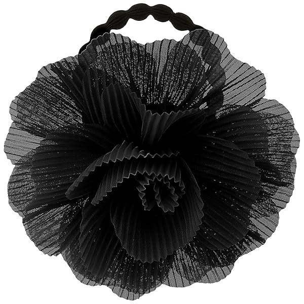 アミウ 花モチーフ ヘアゴム