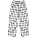 大人用パジャマ 【Waninal】 ワニナル ボトム単品 綿100% 長ズボン CEX185 CR