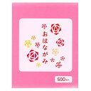工作用紙 お花紙 桃 500枚入り EOH-P500