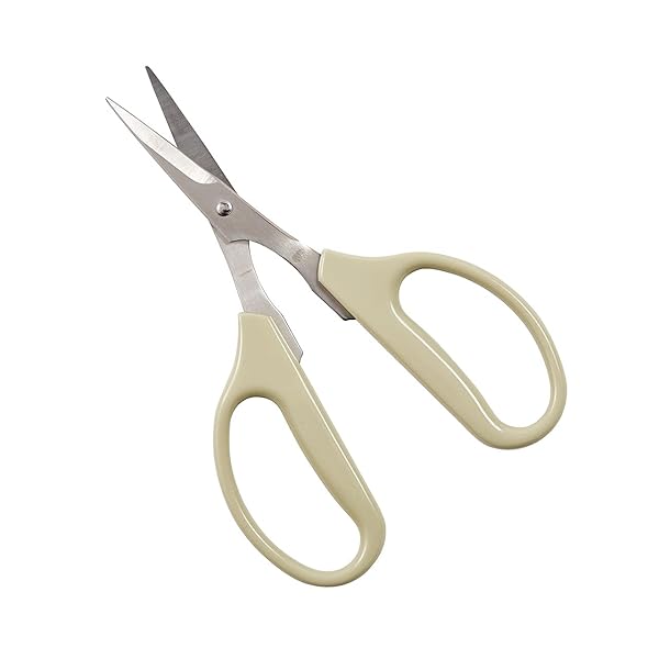 クラフトハサミ アイボリー フラワー資材 AH000776-001 ハサミ