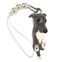 犬種 Dog 92 Greyhound グレーハウンド ブルーホワイト ビーズ ストラップ DN-3103(2)