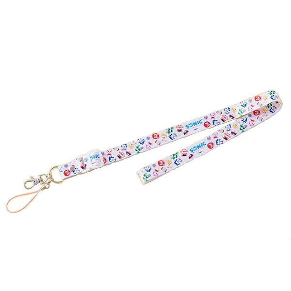SONIC＆FRIENDS ネックストラップ B （総柄