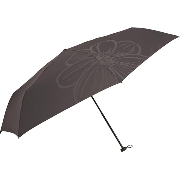 日傘 折りたたみ傘 日傘兼用雨傘 レディース 55cm ベーシックライトマルチミニ チョコレートコスモス SMV-41470 傘 雨傘 UVカット 遮光 晴雨兼用傘 おしゃれ 可愛い 軽量 花柄 人気 大きい 女性用 umbrella
