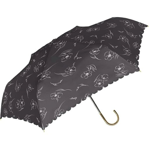 中谷 Natural Basic 晴雨兼用折傘 UVリリカ チャコールグレー 【924-055】 手開き 親骨サイズ:55cm ブラックコーティング加工 耐風仕様 中谷 Natural Basic 晴雨兼用折傘 UVリリカ チャコールグレー 【924-055】 手開き 親骨サイズ:55cm ブラックコーティング加工 耐風仕様