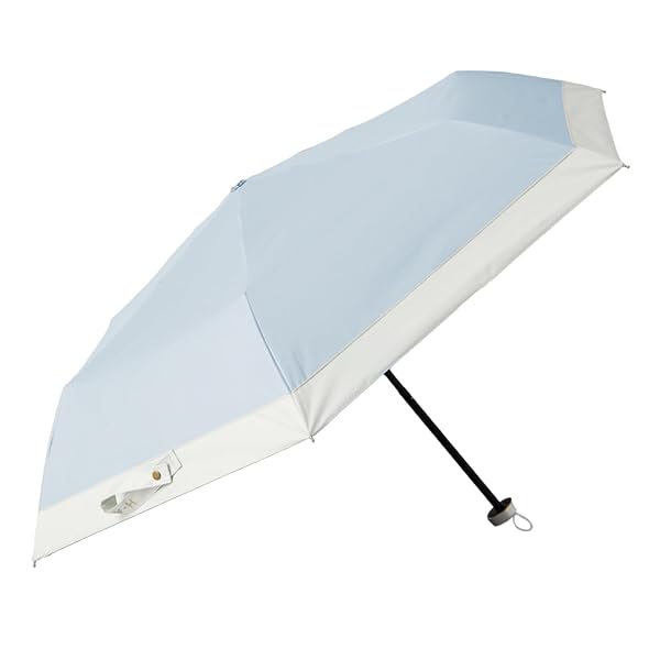 3段ミニ バイカラー 軽量折りたたみ傘 晴雨兼用 UPF50+ UVカット率99% 10002949
