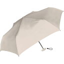 中谷 Natural Basic 婦人折傘 無地フラット ベージュ 【723-002】 手開き 親骨サイズ:50cm 軽量アルミ骨