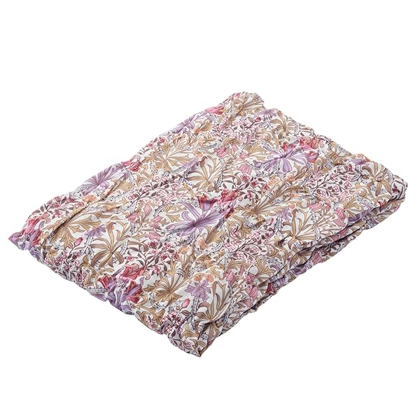 【 】 ガーゼケット シングル 洗える 綿100% モリス ギャラリー ウッドランド ウィーズ やわらか ガーゼ ピンク FR04101007